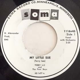 Terry Lee And The Poor Boys  - My Little Sue