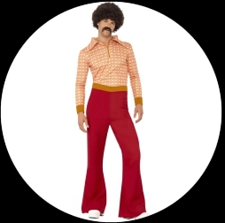70er Disco Superguy Kostm - Klicken fr grssere Ansicht