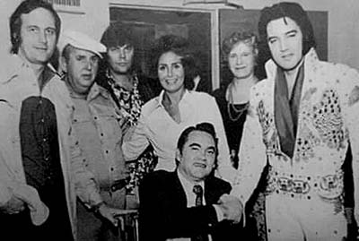 Elvis Presley - Gruppenbild