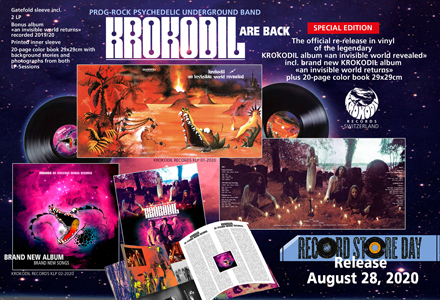 AN INVISIBLE WORLD RETURNS – DIE RÜCKKEHR VON KROKODIL - Record Store Day 2020