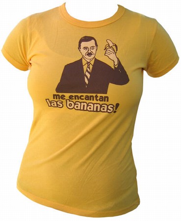 VINTAGEVANTAGE - BANANAS GIRLIE SHIRT