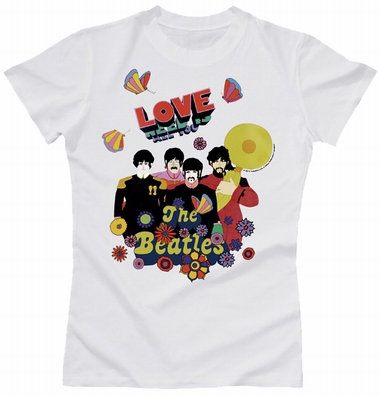 BEATLES GIRL SHIRT - LOVE