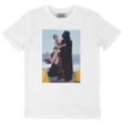 Carrie Fisher T-Shirt - Star Wars Vintage-Foto - white Modell: gr-carrie-dart-white