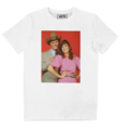 JR EWING & SUE ELLEN TEE - DALLAS GRAPHIC TEE