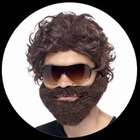 Hangover Kostm Set - Bart, Brille und Percke