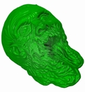THE WALKING DEAD ZOMBIE SILKONFORM PUDDINGFORM