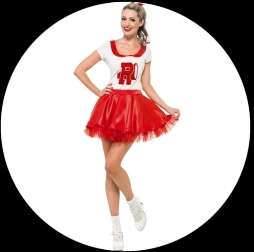 Cheerleader Kostm  - Klicken fr grssere Ansicht