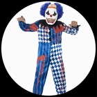 Horror Clown Kostm - Kinder