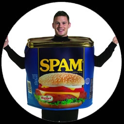 SPAM Kostm - Klicken fr grssere Ansicht