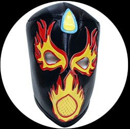 Lucha Libre Maske - Fireball - Klicken fr grssere Ansicht