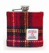 HARRIS TWEED 6OZ HIP FLASK - ROYAL STEWART
