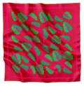 Glowing Chard - Cotton Silk Bandana