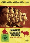 Männer, die auf Ziegen starren