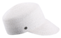 Cap melange braid hell beige