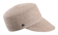 Cap melange braid hell camel