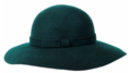 Cloche Filzhut gross - grün
