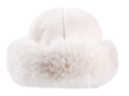 Toque mit Fell �cru