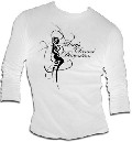 Lucy´s Second dimension - weiss longsleeve - shirt