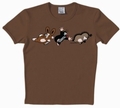 Logoshirt - Der kleine Maulwurf auf der Flucht Shirt