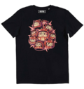 Daruma Cats T-Shirt - Japanese Cat Graphic Tee Shirt