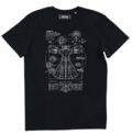 Grendizer Blueprint Tee - Goldorak Graphic Tee