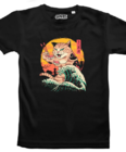 Neko Sushi T-Shirt - Japan Manga Graphic Tee Shirt