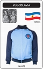 Jugoslawien Retro Jacke Fussball 1980