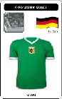 Deutschland Retro Trikot Grün Auswärts