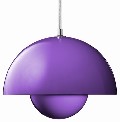 FlowerPot Lampe - purple
