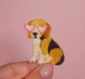 Beagle Iron-On Patch