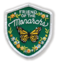 Friend of the Monarch Patch / Aufnäher