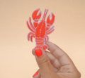 Lobster - Iron-On Patch On