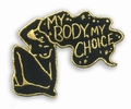 My Body, My Choice Patch / Aufnäher