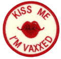 Patch - Kiss Me I'm Vaxxed
