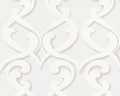 Tapete - Flock III - New Baroque - Weiss