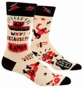 Pro Wrestling - Männersocken Blue Q