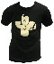  x SHARE - SCHWARZ-BEIGE - SHIRT