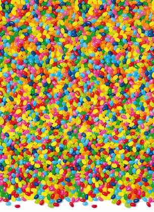 Fototapete - Jelly Beans 4-teilig - Klicken fr grssere Ansicht
