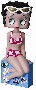 HEADKNOCKER - BETTY BOOP - BIKINI